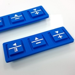 Silikon-Tastatur für Unterhaltungselektronik