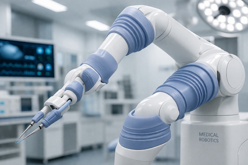 Silicone gasket applications: robotic arms